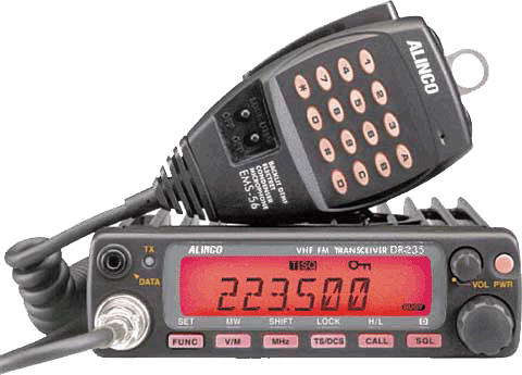 Alinco Alpha Numeric Amateur Mobile Tranceiver